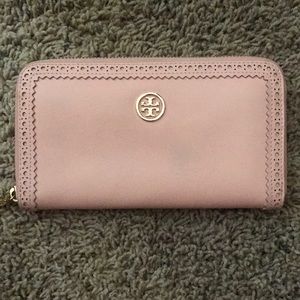 TORY BURCH PINK WALLET